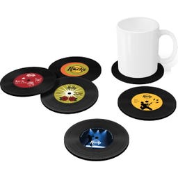 Winkee Vinyl Rock Untersetzer - 1 Stk