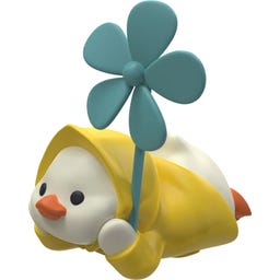 Winkee Lenker Entchen mit Windrad - 1 Stk