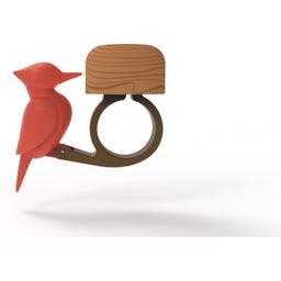 Winkee Fahrradklingel Vogel - 1 Stk