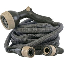 Livlig Expandable Hose - Complete Set, 7.5 m - Charcoal