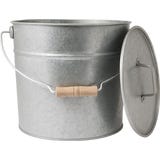 Livlig53 Metalen Emmer met Deksel, 12L