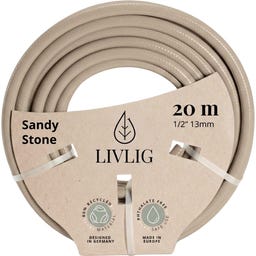 Livlig53 Tuyau d'Arrosage Design - 20 m - Sable