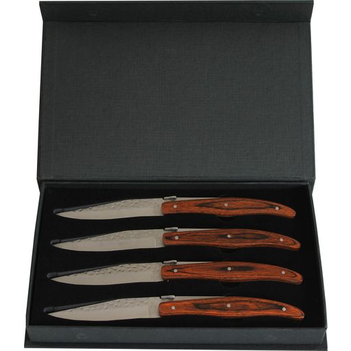 Steak Knife Set with Paccawood Handles - 4 Pieces - 1 item