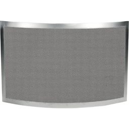 Spark Protection - Curved Stainless Steel, Brushed Matte, Anthracite Grill - 1 item