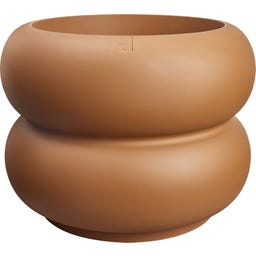 elho Cvetlični lonec amber roll low 60 cm - karamela
