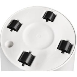 Pot de Fleurs loft urban Rond avec Roulettes 60 cm - 
