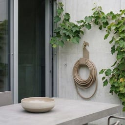 LIVLIG Schlauchhalter Haken - Sand