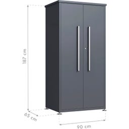 Westmann Gartenschrank Capsa mit Boden - 1 Stk