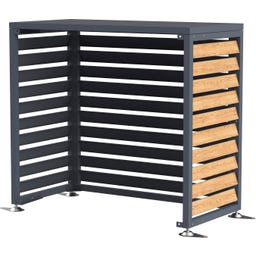 Westmann Verkleidung Wärmepumpe Boxa Holzoptik - S