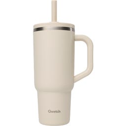 Qwetch Travel Cup with leakproof lid - 900 ml - Sable