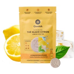 Solid Drinks - Lemon Iced Tea - Vitamins C & B - 12 šum. tabl.