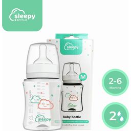 Sleepy Bottle Babyfläschchen - Medium (2-6 Monate)