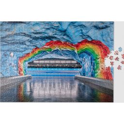 Printworks Pussel - Tunnelbanan konst regnbåge - 1 st.