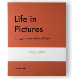 Printworks Foto album - Life In Pictures Orange - 1 kos