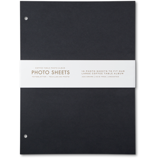Printworks Set de 10 Hojas de Álbumes de Fotos (L) - 1 ud.
