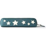 Printworks Blue Green Pencil Case with Beige Stars