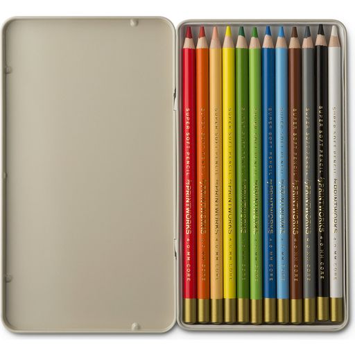 Printworks 12 barvnih svinčnikov - Classic - 1 kos