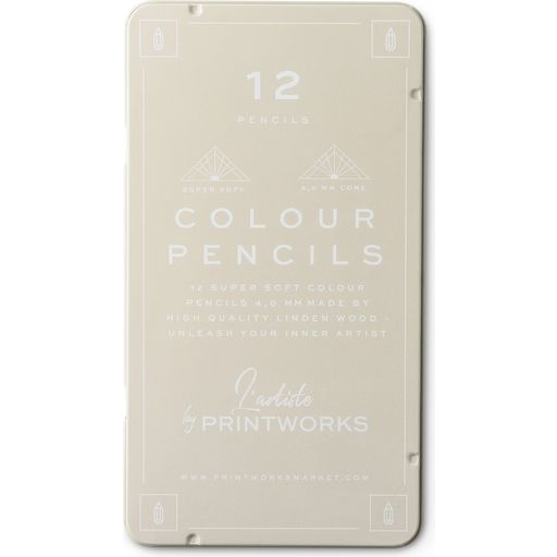 Printworks 12 barvnih svinčnikov - Classic - 1 kos