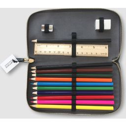 Hero Pink Pencil Case - Large (Includes Pencils) - 1 item