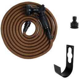 by Benson Set con Tubo da Giardino Deluxe - 25 m - Dark Sand
