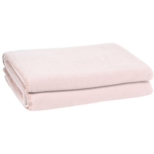 Zoeppritz Soft Fleece Blanket in Anique Pink