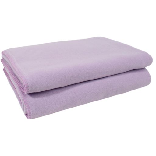Zoeppritz Soft Fleece Blanket  in Lilac