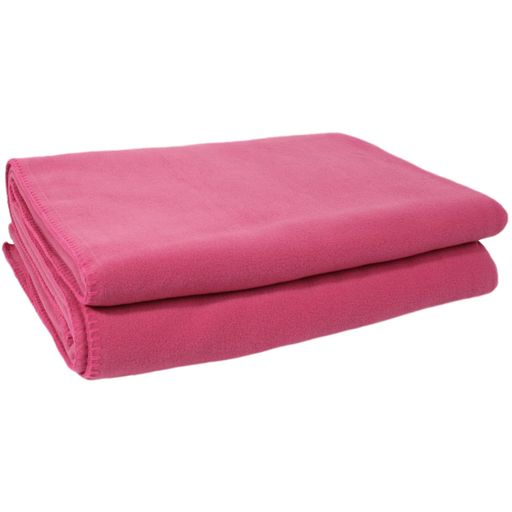 Zoeppritz Soft Fleece Blanket in Salmon Pink