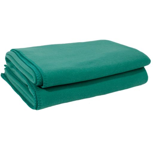 Zoeppritz Soft Fleece Blanket in Mint Turquoise