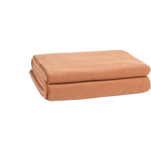 Zoeppritz Soft Fleece Blanket in Orange Brown