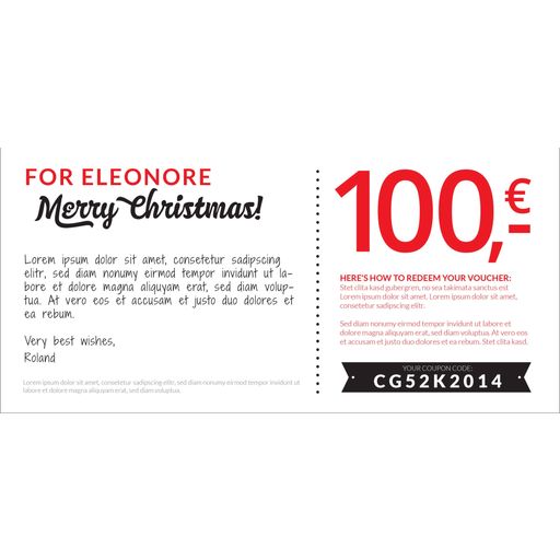 Interismo Nice Christmas - Gift Certificate - 