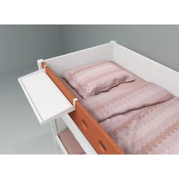 Flexa WHITE - Ripiano con Appoggio per Letto