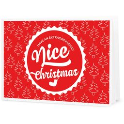 Interismo "Nice Christmas" darilni bon za tiskanje