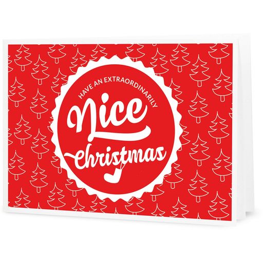 Nice Christmas - Chèque-Cadeau à imprimer soi-même - 