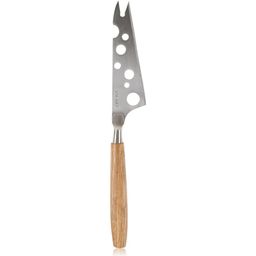 Cuchillo para Queso con Mango de Madera de Roble - CHEESY