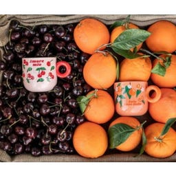 Mercato Della Frutta Becher 2er-Set – Gemischte Früchte
