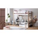 Flexa WHITE Click-On Schreibtisch mit Fach - 1 Stk