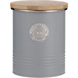 Typhoon LIVING Vorratsbehälter Tee, 1 Liter - pastellgrau