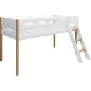 NOR Mid-high Bed 200x90 cm with Inclined Ladder - 1 item