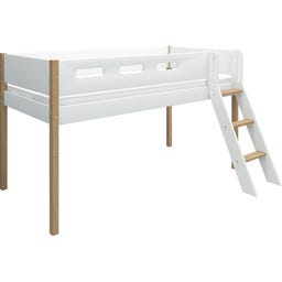 NOR Mid-high Bed 200x90 cm with Inclined Ladder - 1 item