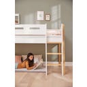 NOR Spielbett 120 cm mit Rutsche & Absturzsicherung - 1 Stk