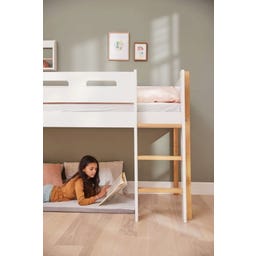 NOR Spielbett 120 cm mit Rutsche & Absturzsicherung - 1 Stk