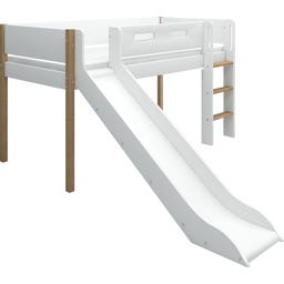 NOR Spielbett 120 cm mit Rutsche & Absturzsicherung - 1 Stk