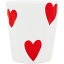 Eulenschnitt Becher große Herzen
