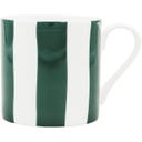 Eulenschnitt Tasse à Rayures - vert