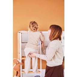 NOR Etagenbett 154 cm mit gerader Leiter & Absturzsicherung - 1 Stk