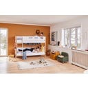 NOR Etagenbett 154 cm mit gerader Leiter & Absturzsicherung - 1 Stk
