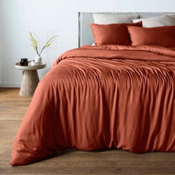 Bambaw Cozy Bambusova prevleka za odejo 260 x 220 cm - Terracotta