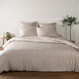 Bambaw Cozy Bambus Kissenbezug 80 x 80 cm - Sand