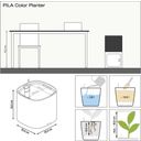 Lechuza Planteringskärl PILA Color Planter