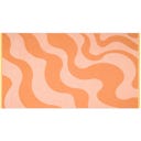Ręcznik plażowy frotte PLAYA „Retro Waves”, 100 x 180 cm - 